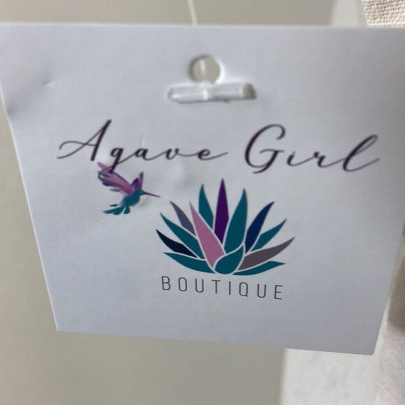 Agave Girl Boutique Handmade Mexicana Women Blouse Size M - Picture 7 of 8